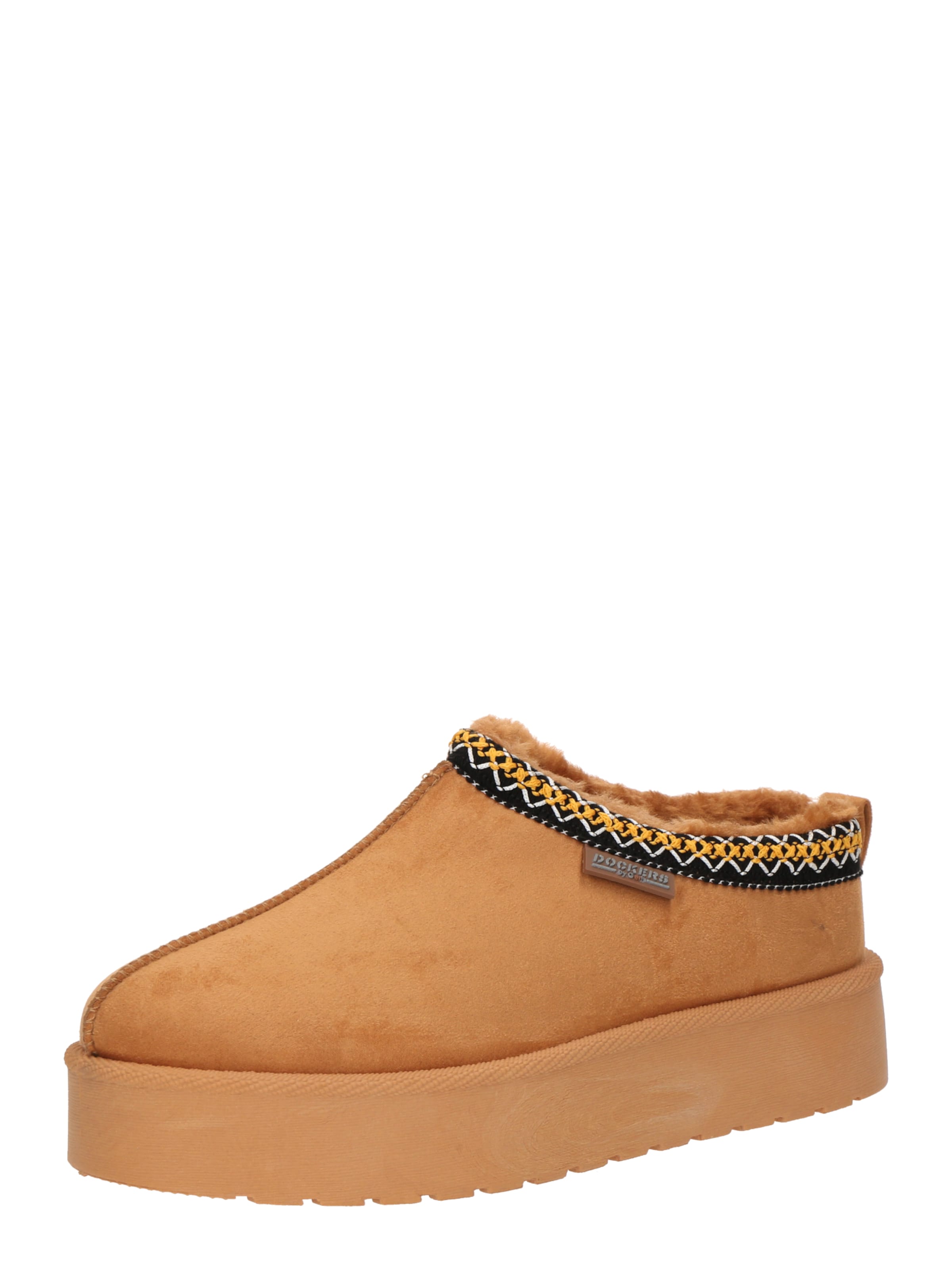 Slipper di Dockers by Gerli in marrone: frontale