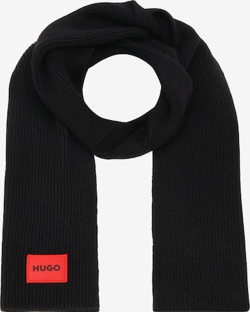 HUGO Sjaal 'Saffa' in Zwart: voorkant
