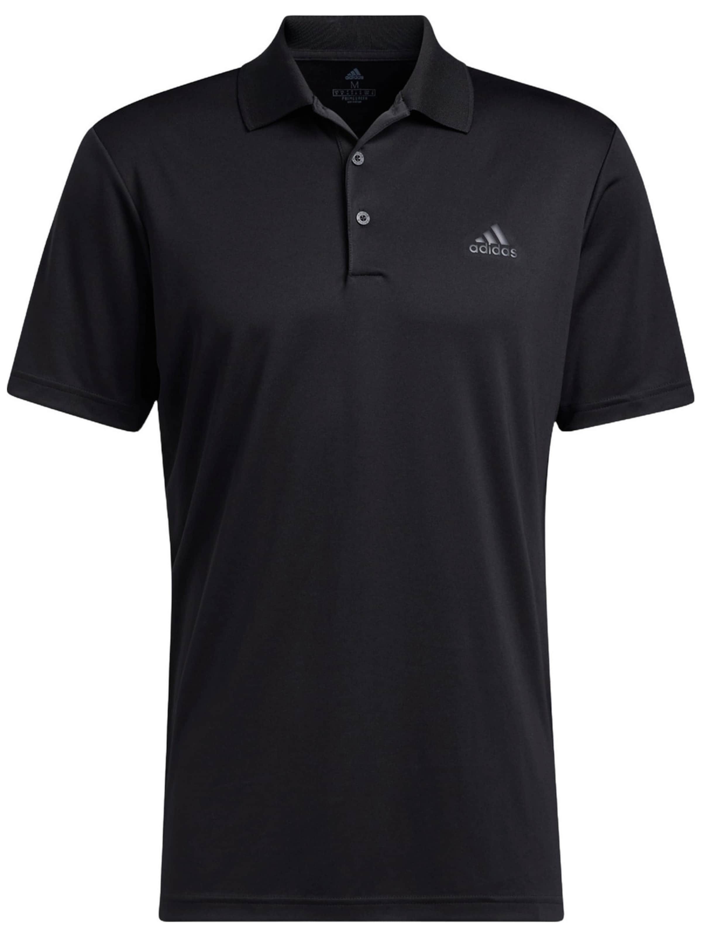 ADIDAS Shirt 'adidas Poloshirt Performance Primegreen' in XS in de kleur Zwart, Productweergave