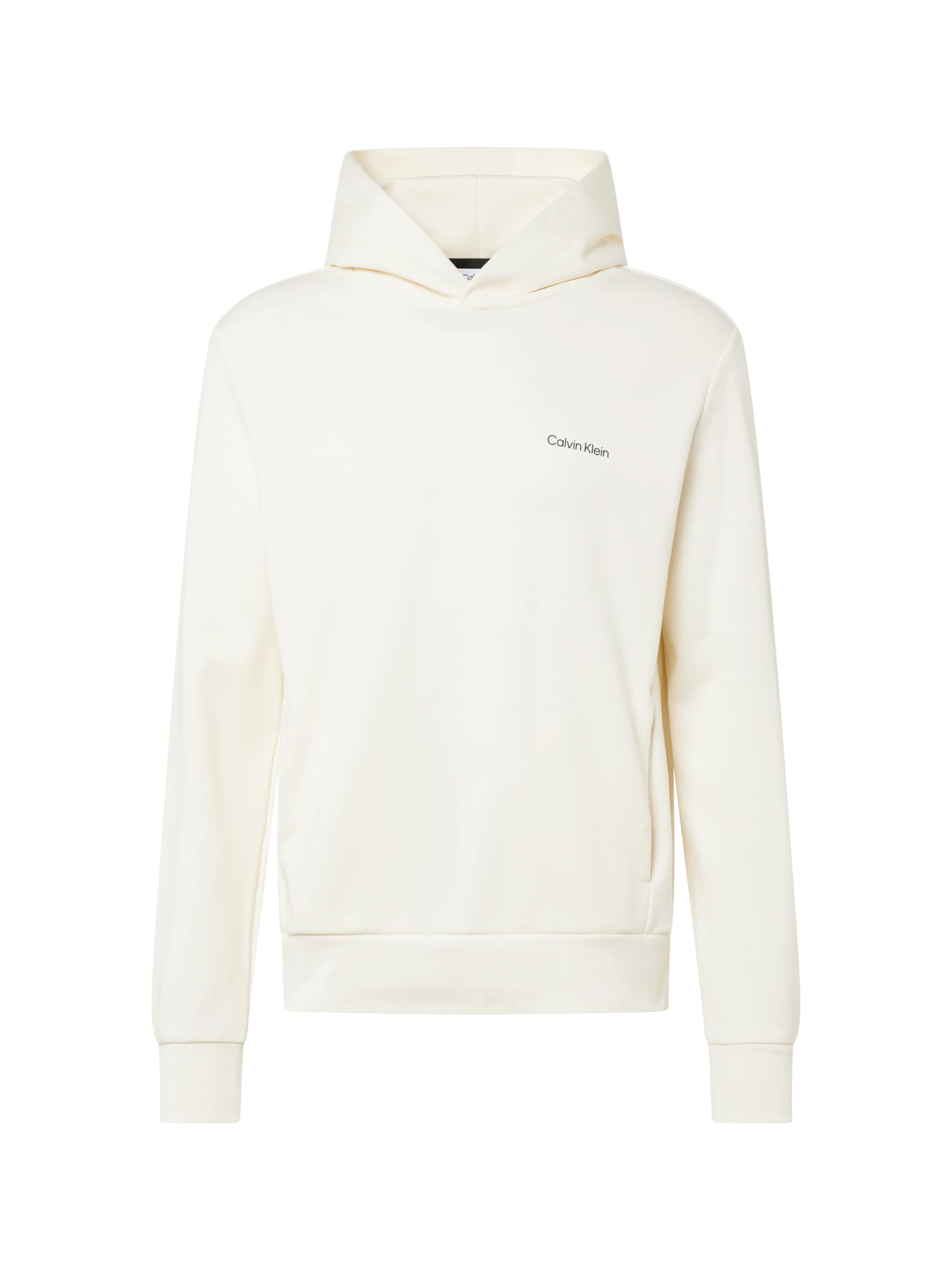 Calvin Klein Μπλούζα φούτερ σε μπεζ: μπροστά