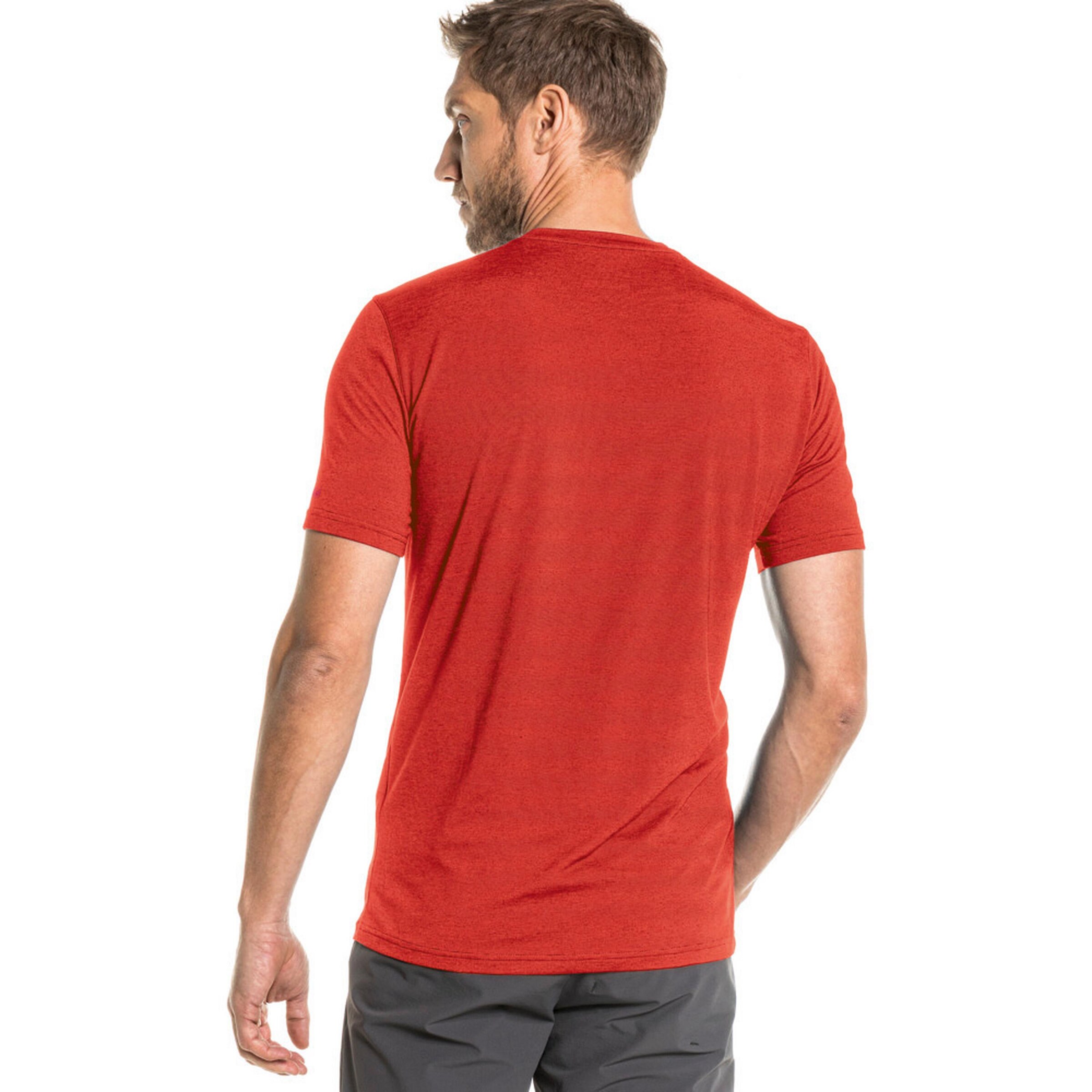 Schöffel Performance Shirt 'Hochwanner' in Red