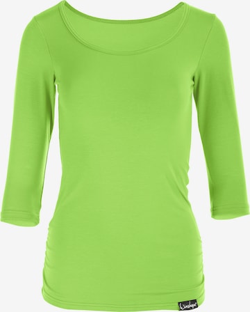 Winshape - Camisa funcionais 'WS4' em verde: frente