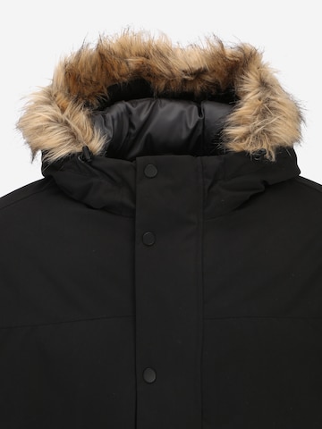 Jack & Jones Plus Parka zimowa 'CHAMP' w kolorze czarny