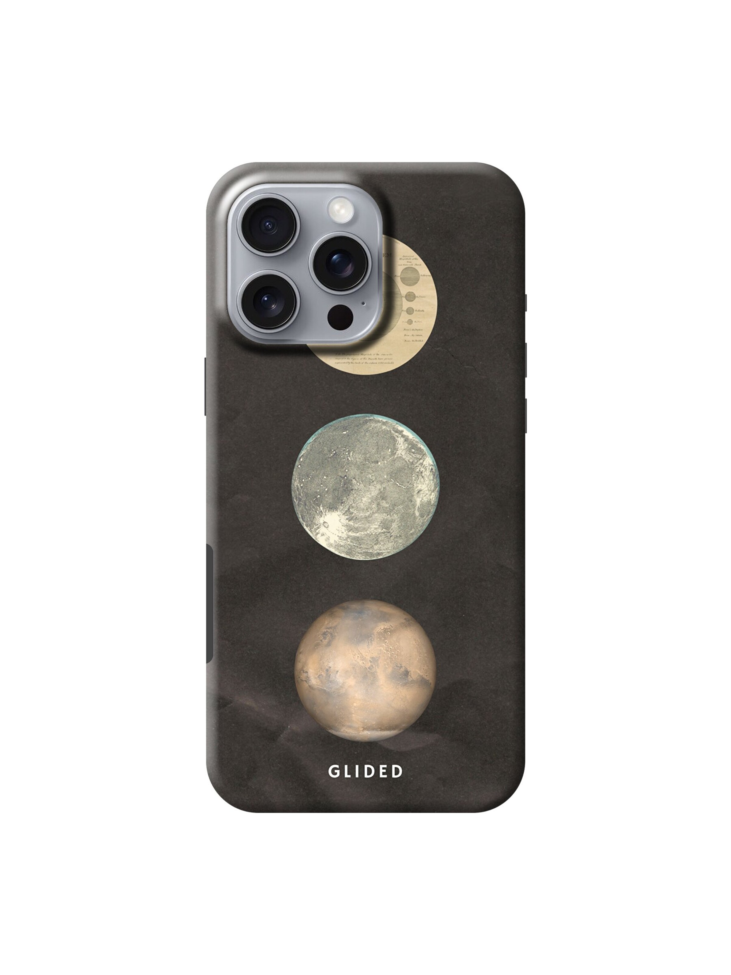 Glided Smartphone Case 'Galaxy Glided Handyhülle' in Black: front