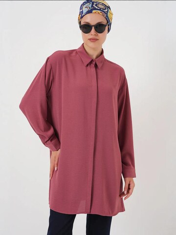 Camicia da donna di Bigdart in rosa: frontale