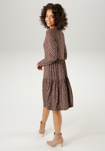 Aniston CASUAL Kleid in Braun