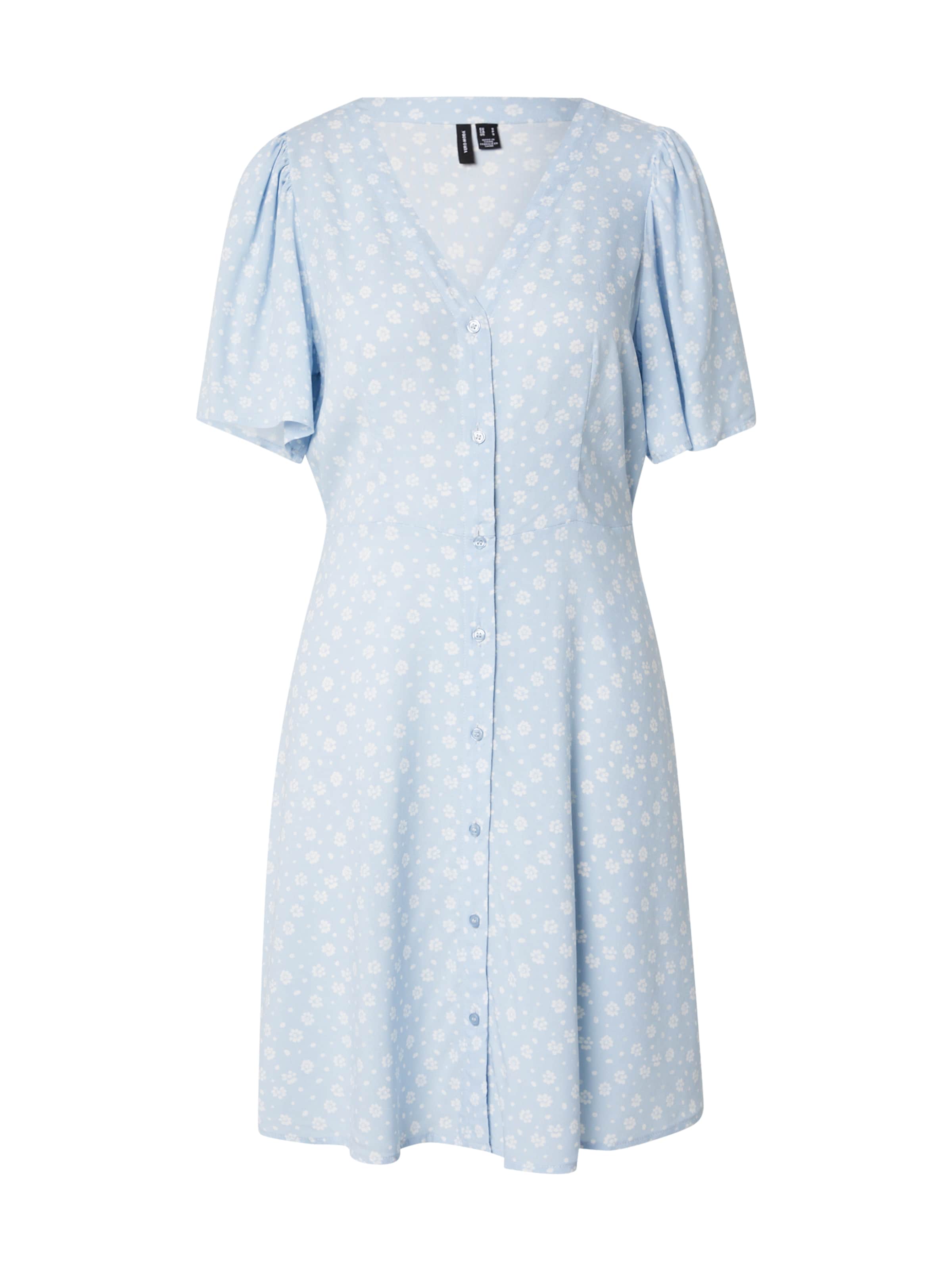 VERO MODA - Vestido camisero 'VMALBA' en azul: frente