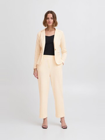 Blazer ' IHKATE CORDUROY BL2 ' di ICHI in bianco