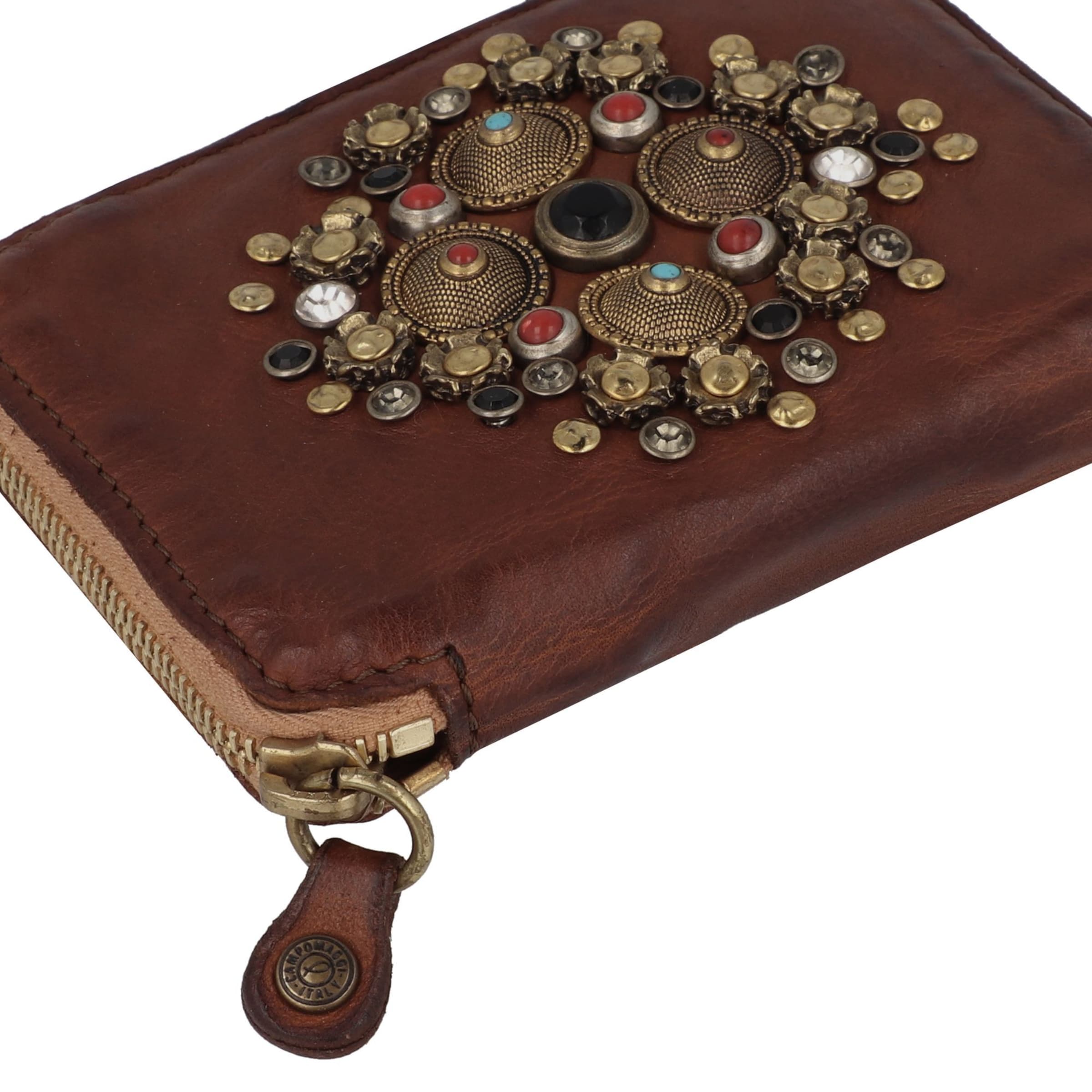 Porte-monnaies 'Tosca' Campomaggi en marron