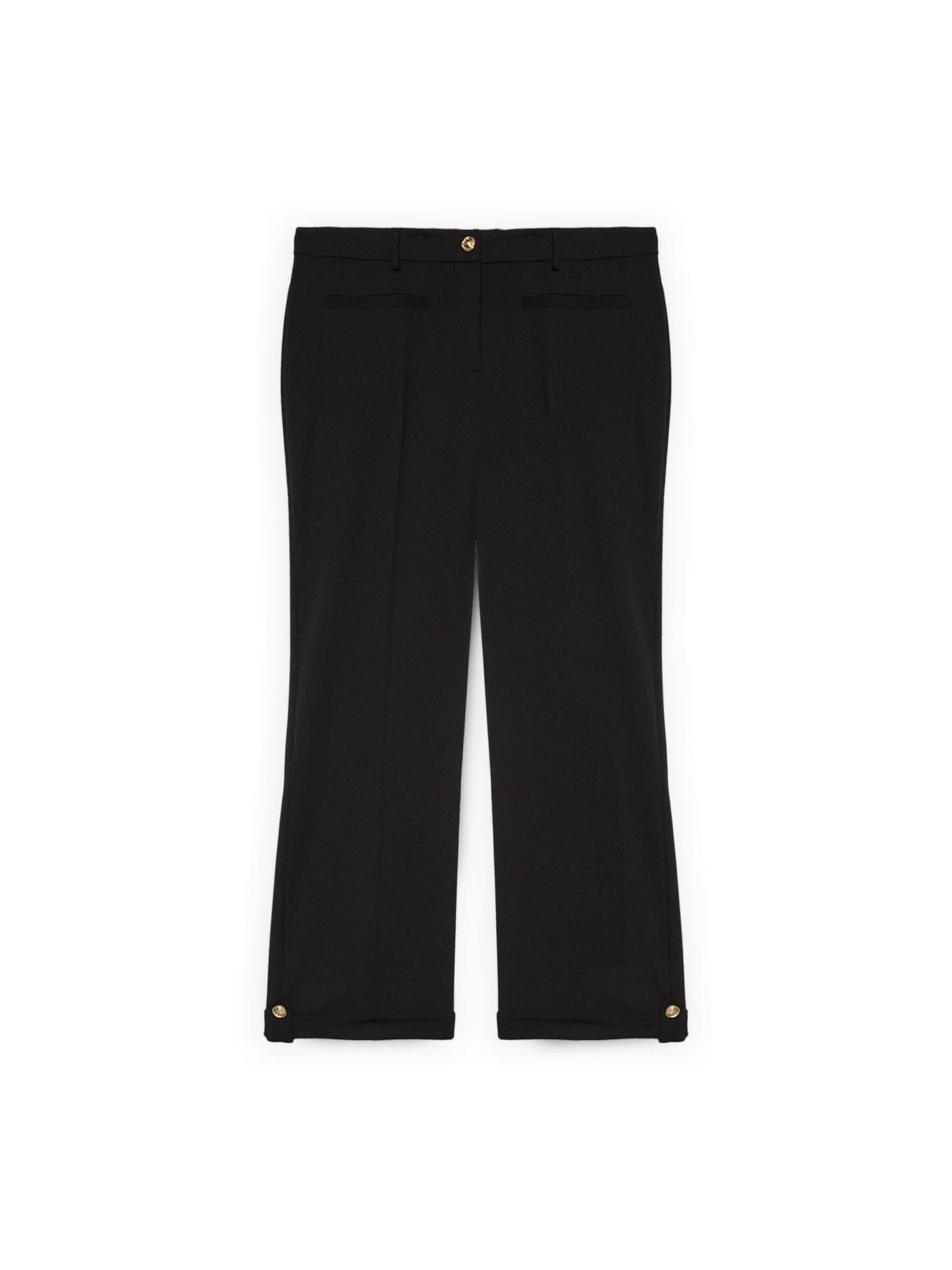 Fiorella Rubino Pantalon en 52-54/Plus en noir, Vue avec produit