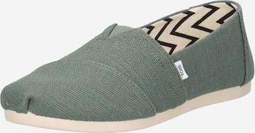 TOMS Slip-Ons 'Alpagata' in Green: front