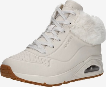 SKECHERS Sneakers 'Uno' in Beige: voorkant