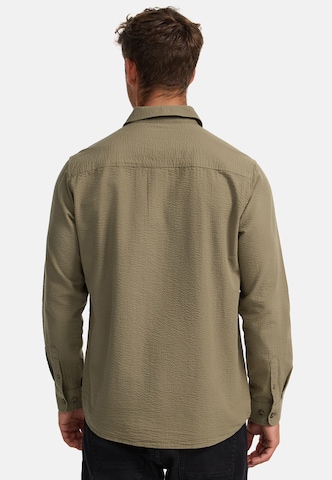 INDICODE JEANS Regular fit Button Up Shirt ' Caix ' in Green