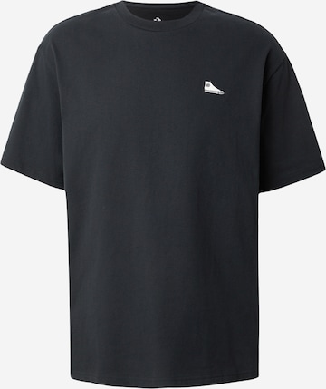 CONVERSE Bluser & t-shirts 'SNEAKER PATCH' i sort: forside