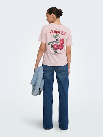 ONLY - Camiseta 'ONLLUCY MONJA' en lila
