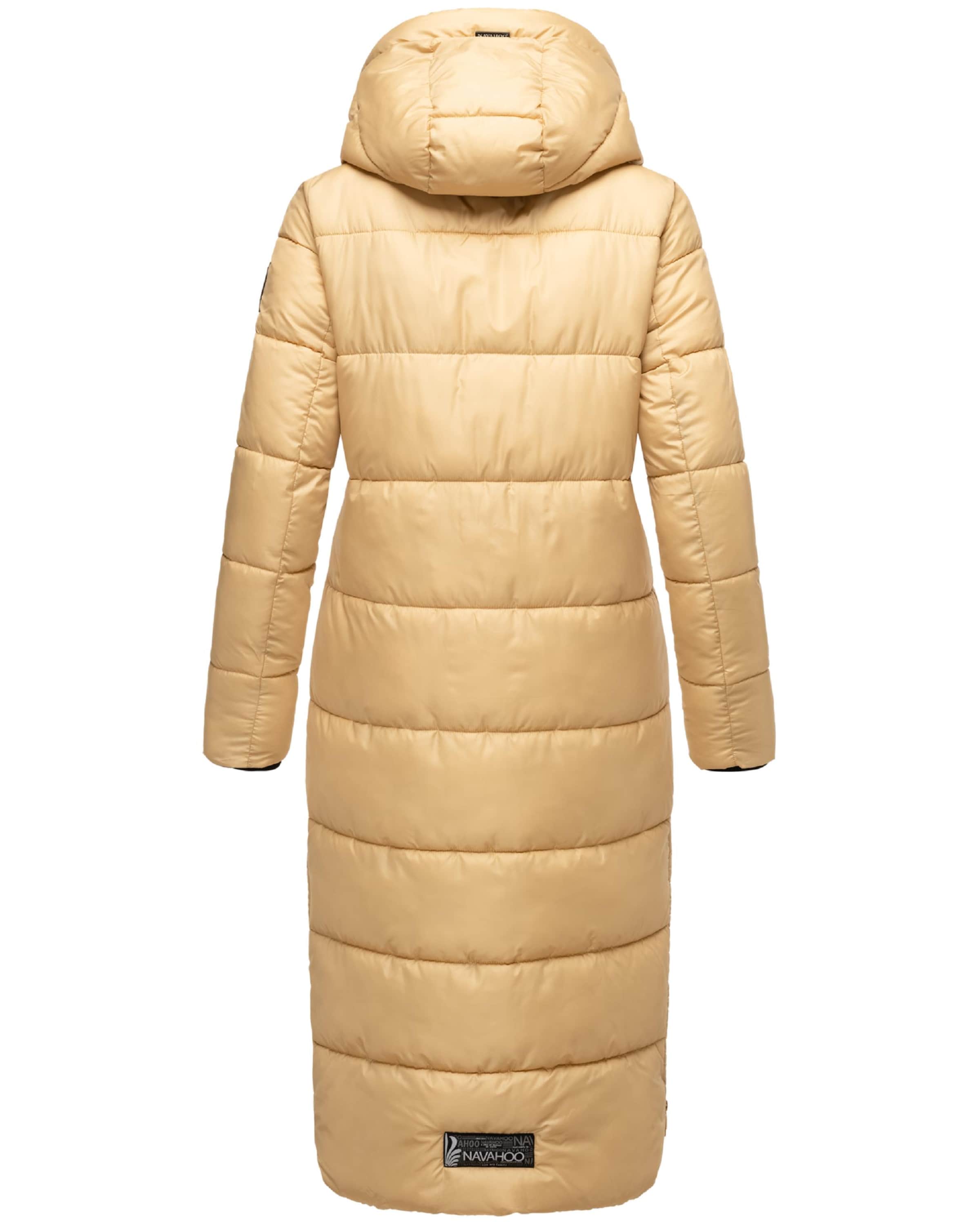 NAVAHOO Mantel 'Waffelchen' in Beige