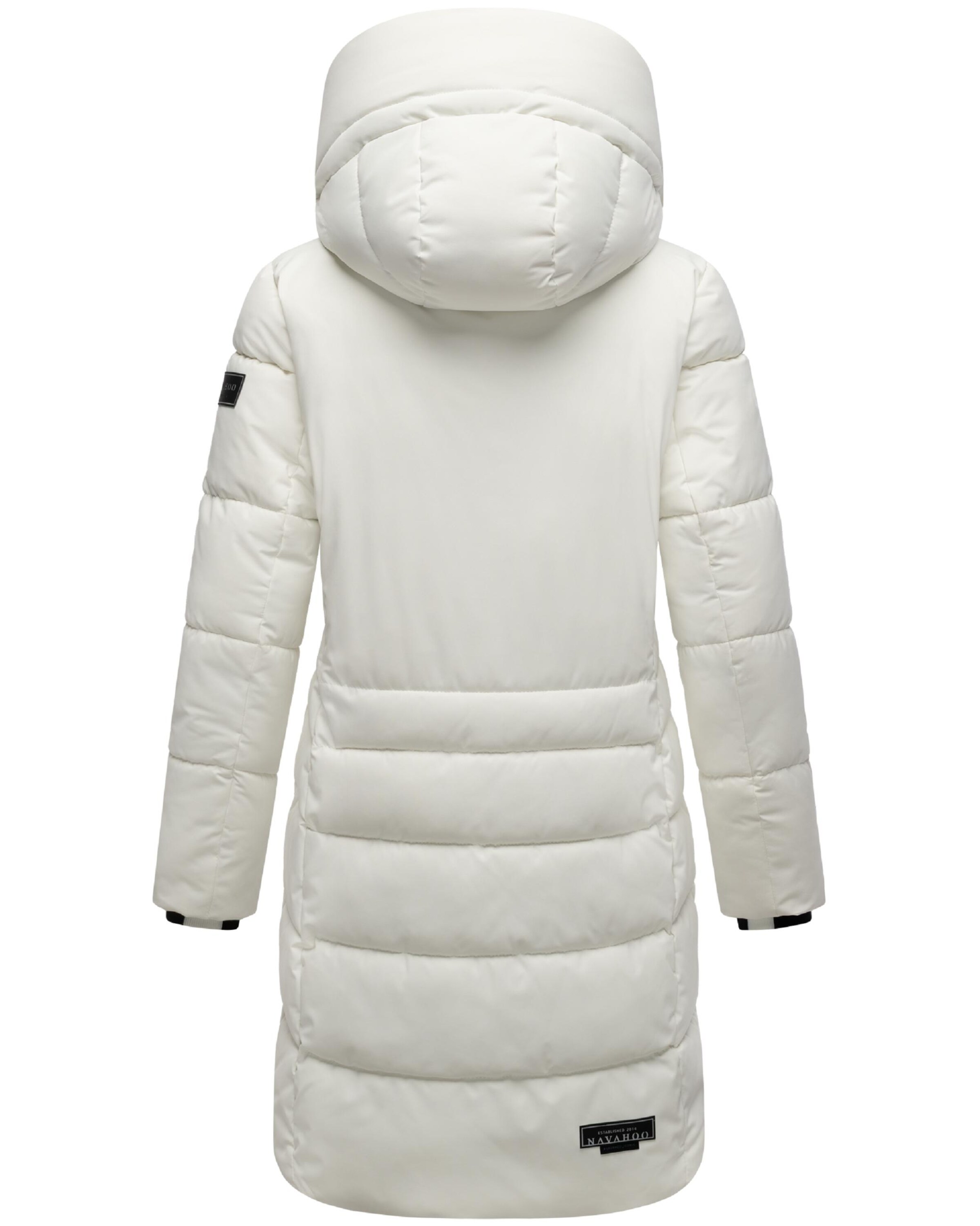 NAVAHOO Зимнее пальто 'Mondnebel XIV' в Белый