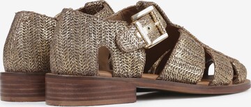 BRONX Sandals 'Next-Wagon' in Gold