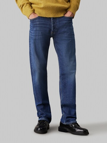 Calvin Klein Jeans Regular Jeans i blå: framsida