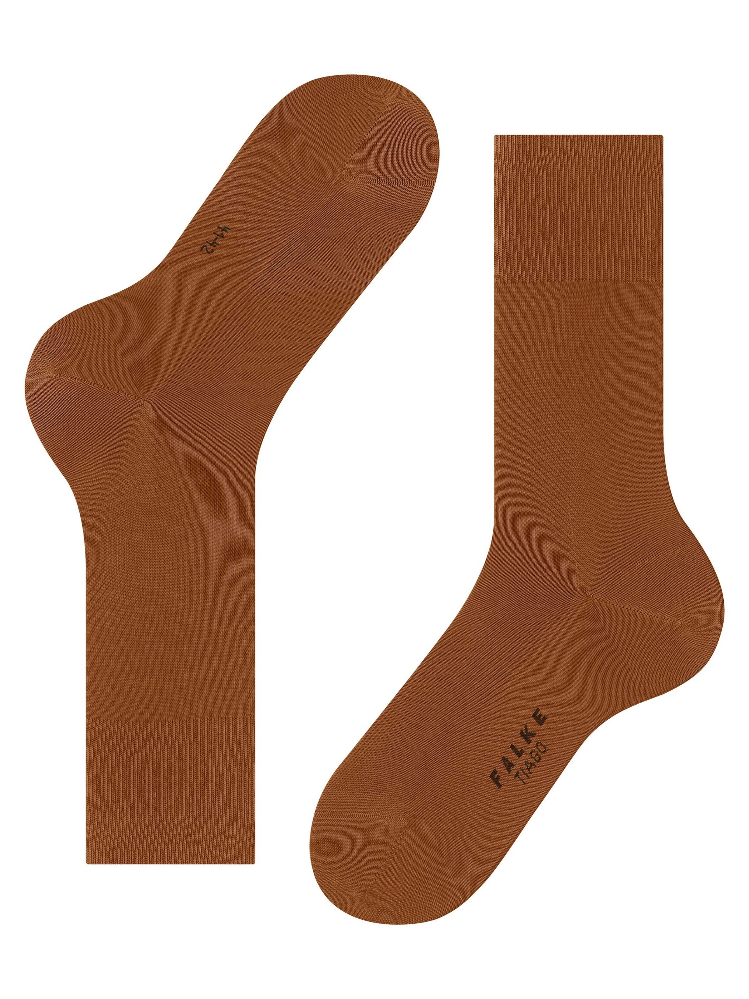 FALKE Socks 'Tiago' in Brown