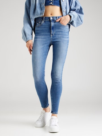 Tommy Jeans Skinny Jeans 'SYLVIA' i blå: forside