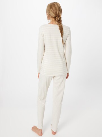 SCHIESSER Pajama in Beige