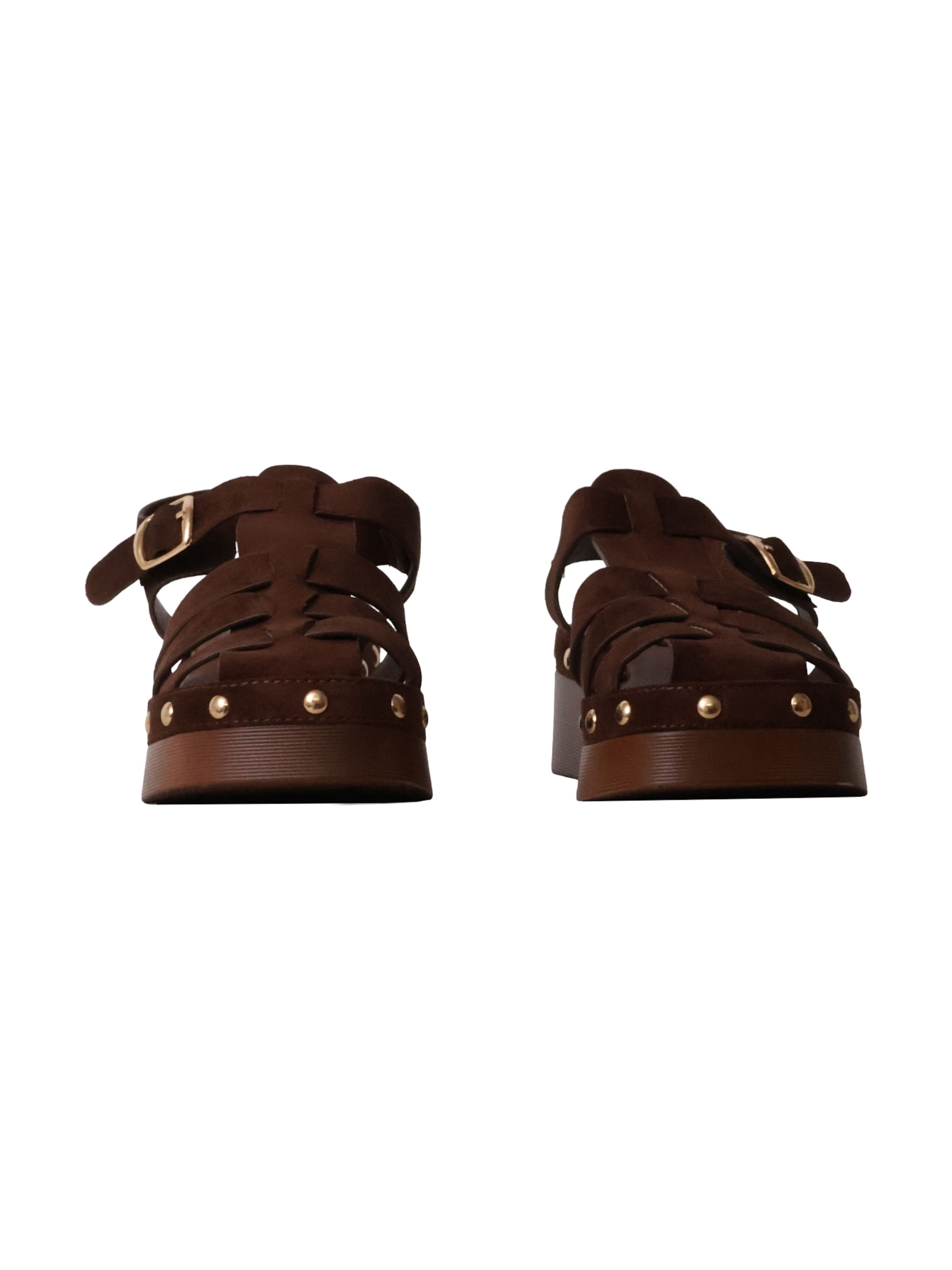 Super Mode Sandals in Brown