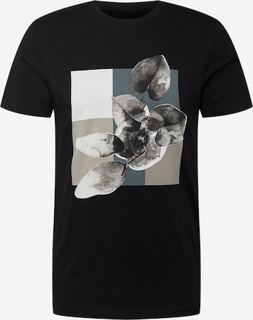 JACK & JONES T-shirt 'POWER' i svart: framsida