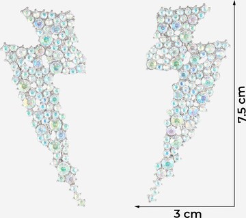 PIECES Korvakoru 'NYNNE' värissä hopea