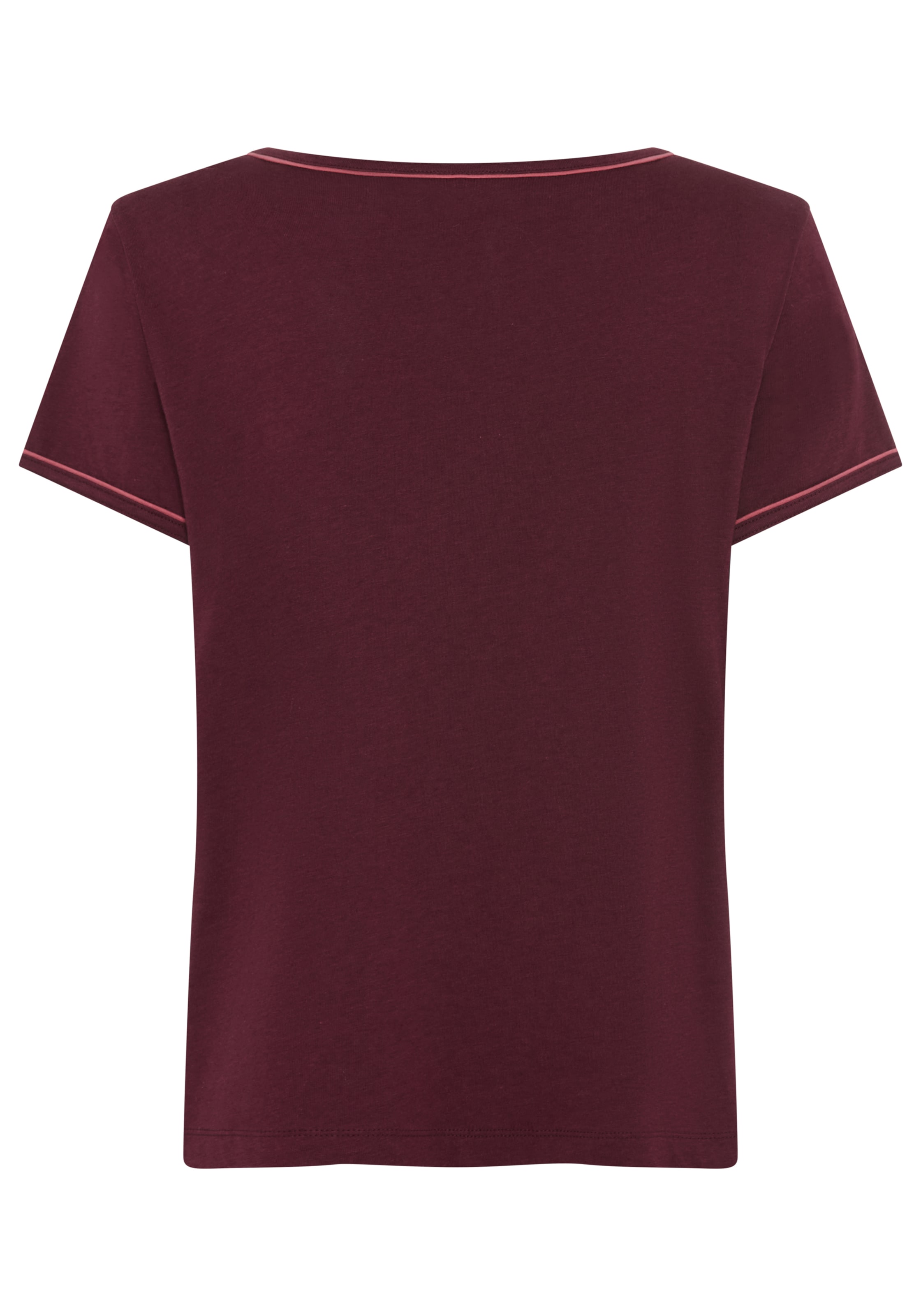 LASCANA - Camiseta para dormir en rojo