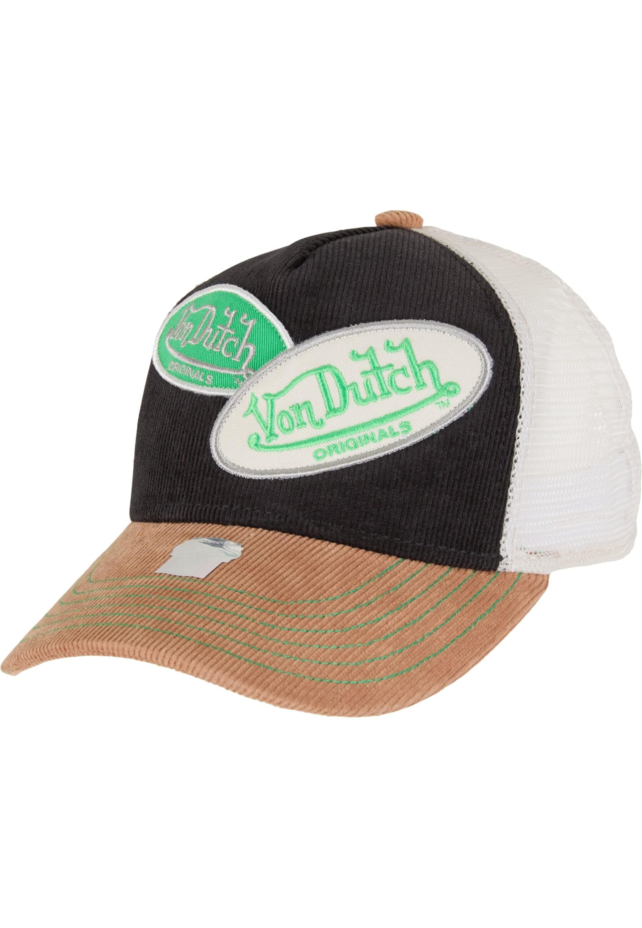 Von Dutch Originals Cap 'Russel' in Black: front