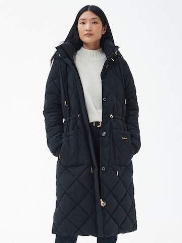 Barbour Winter Coat 'Orinsay' in Black: front