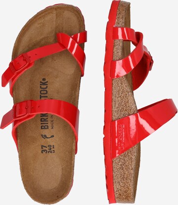 Tongs 'Mayari' BIRKENSTOCK en rouge