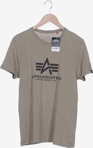 ALPHA INDUSTRIES Shirt in L in Green: front