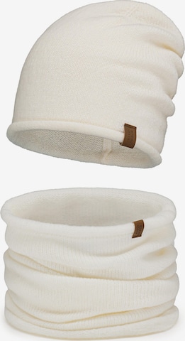 Bonnet '70115 Set' Vivisence en beige : devant