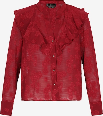 faina - Blusa en rojo: frente