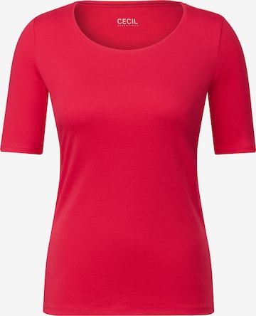 Maglietta 'Lena' di CECIL in rosso: frontale