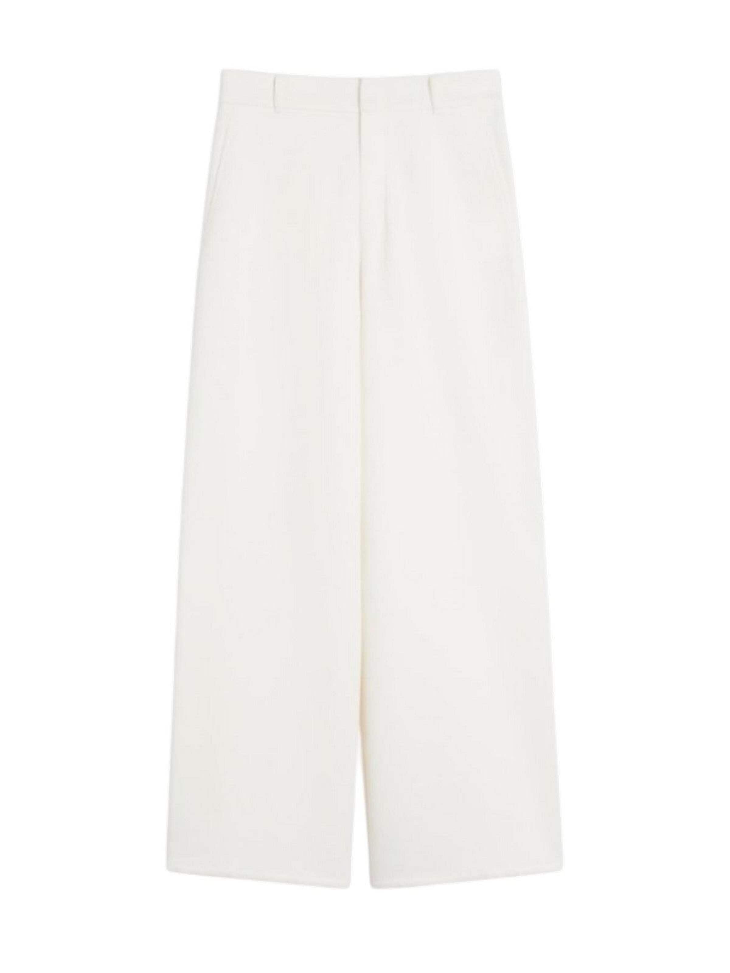 Max Mara Regular Pants in White: front