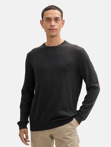 TOM TAILOR Sweater in Grey: front