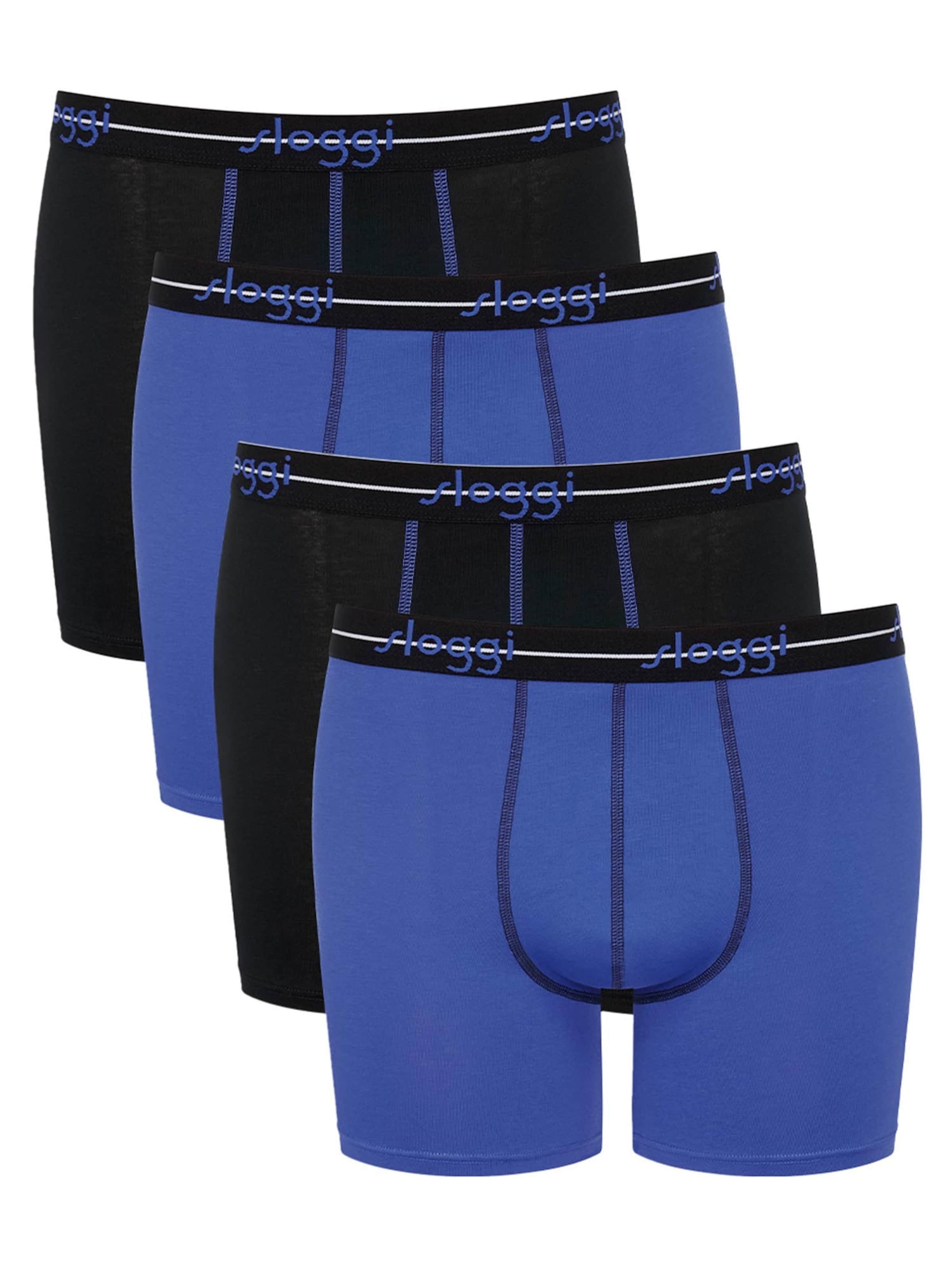 SLOGGI Boxer shorts 'Start' in Blue: front