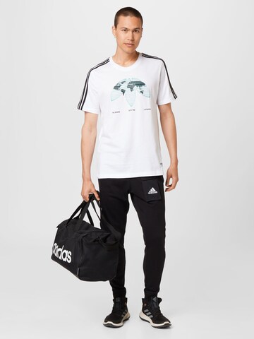 ADIDAS ORIGINALS Shirt 'Graphics United' in White