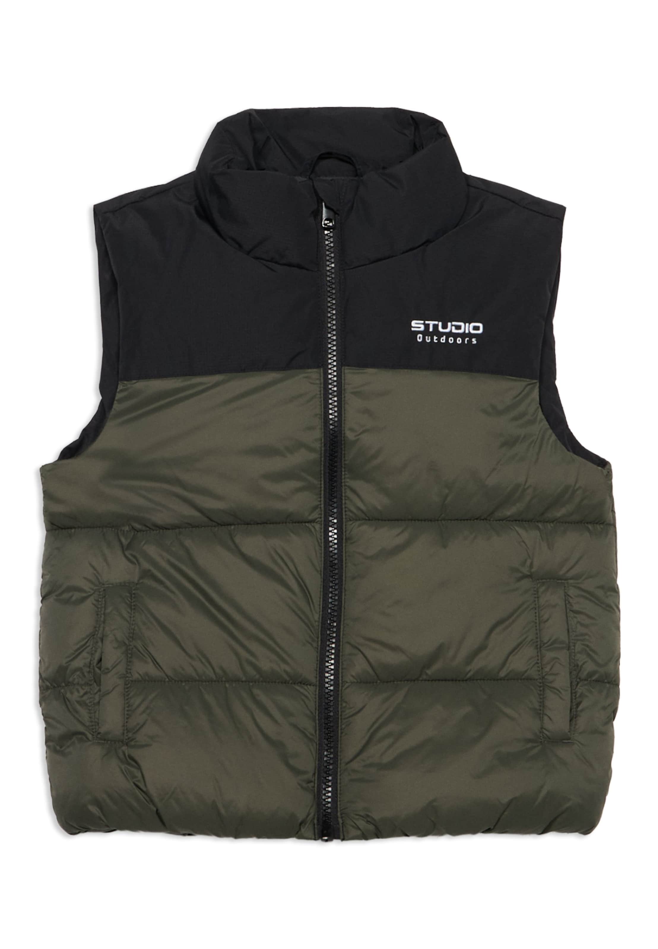Gilet 'NMMMARBLE' di NAME IT in verde: frontale