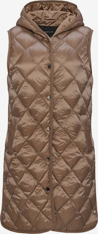 OPUS Vest in Beige: front