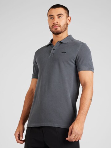 Regular fit Tricou 'Prime' de la BOSS pe gri: față
