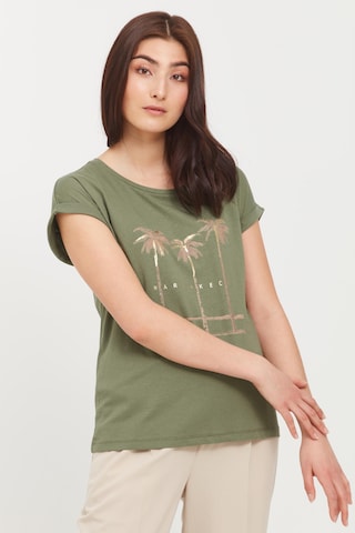 b.young Shirt in Groen: voorkant