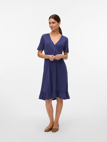 MAMALICIOUS Obleka 'MLKimmie Tess' | modra barva