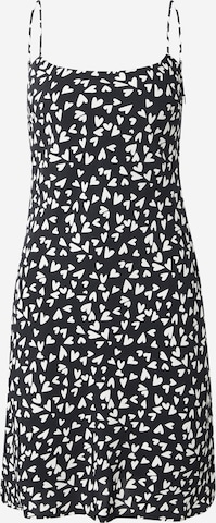 juoda Abercrombie & Fitch Suknelė: priekis