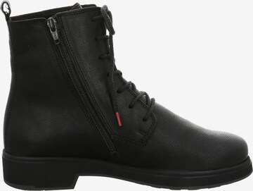 THINK! Lace-Up Ankle Boots in Black