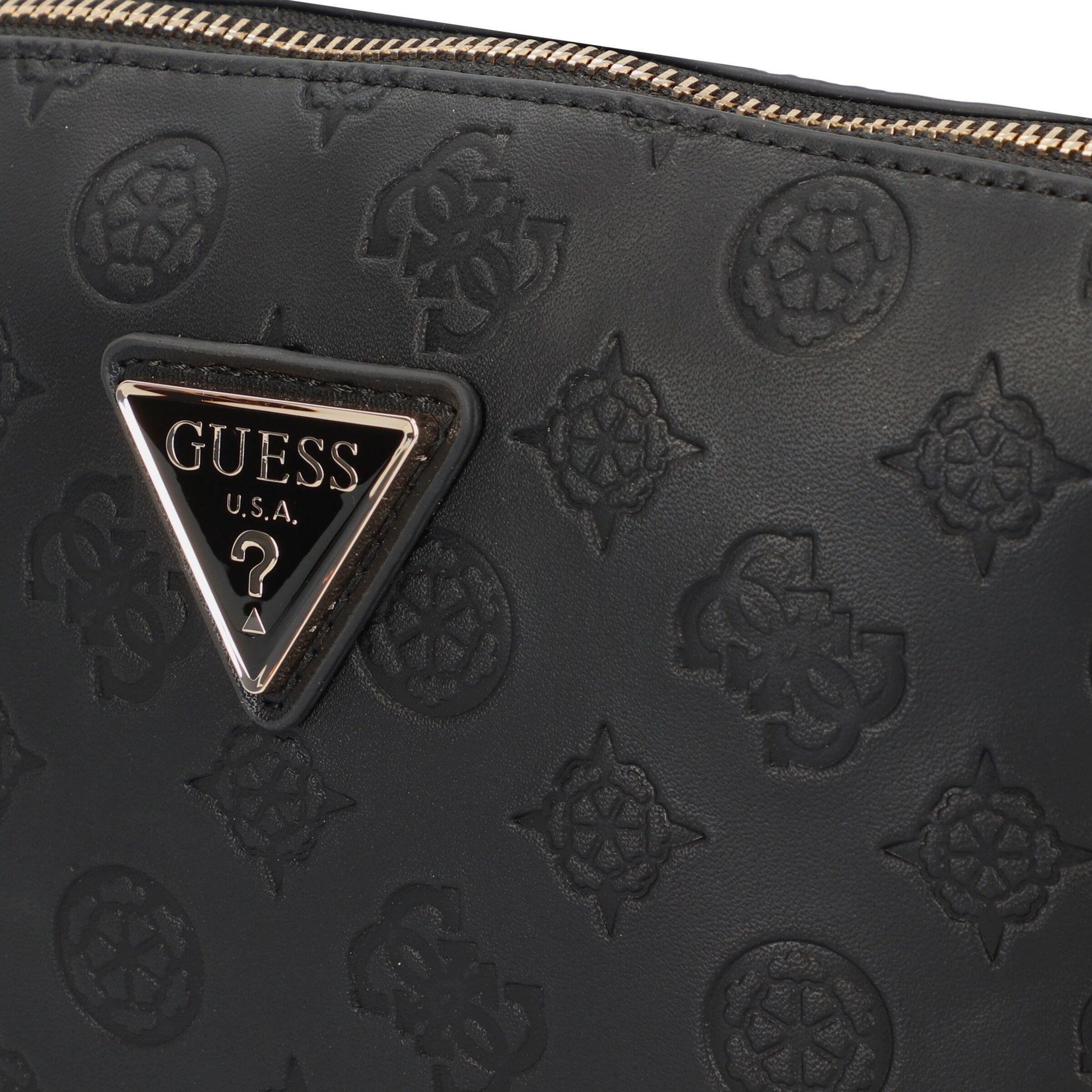 Beauty case 'Wilder' di GUESS in nero