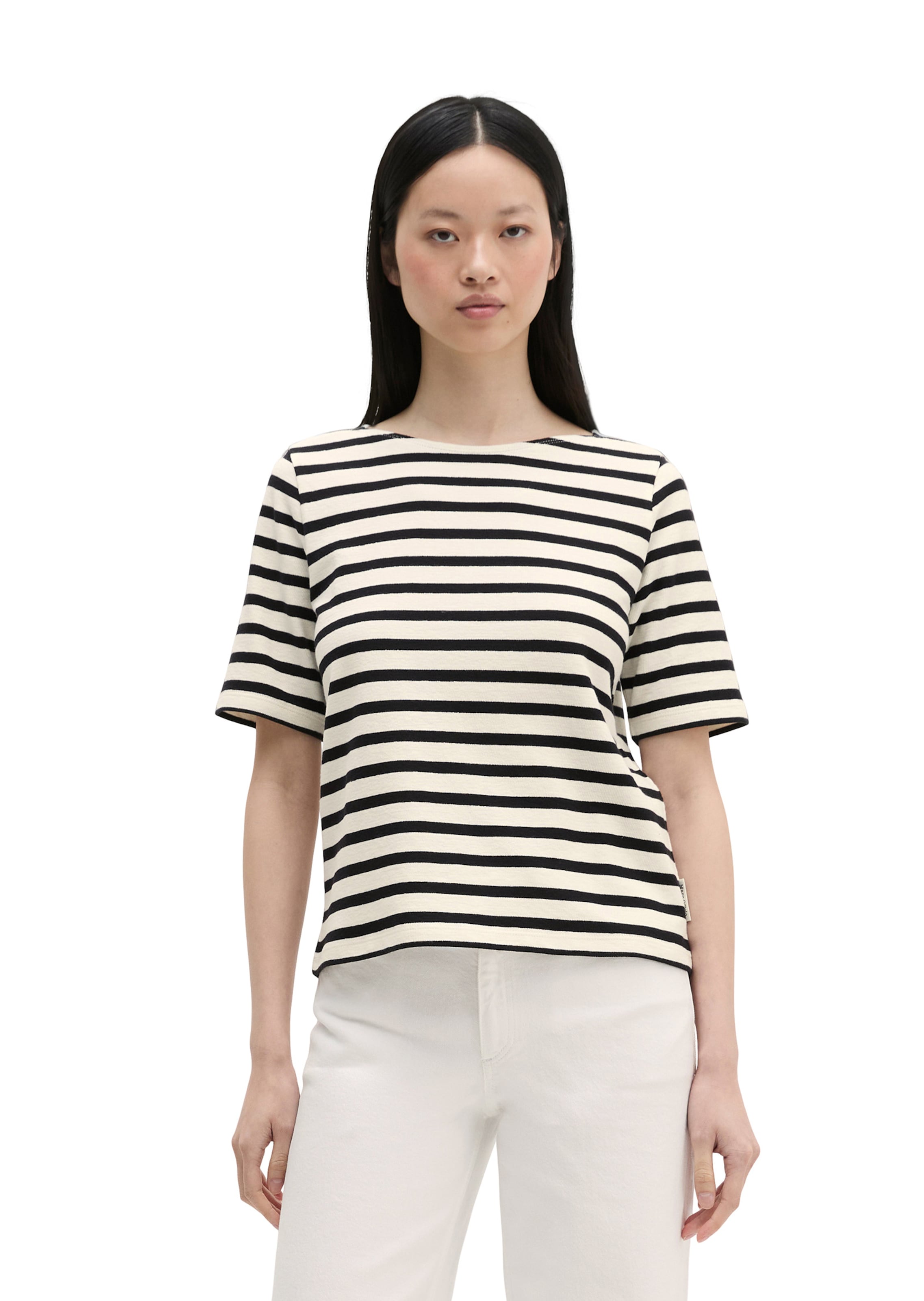 Marc O'Polo Shirt in Beige: voorkant